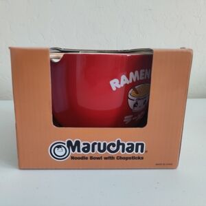 NIB - Maruchan Noodle Bowl with Chopsticks